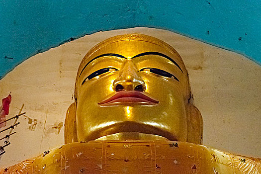 佛教,雕塑,庙宇,蒲甘,曼德勒,区域,缅甸,大幅,尺寸
