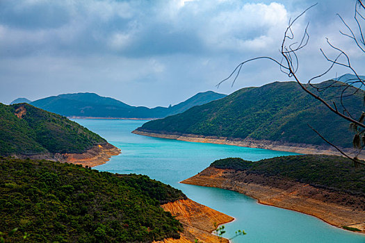 中国香港麦理浩径海湾风光