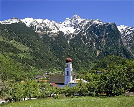 教区教堂,茵谷,提洛尔,奥地利