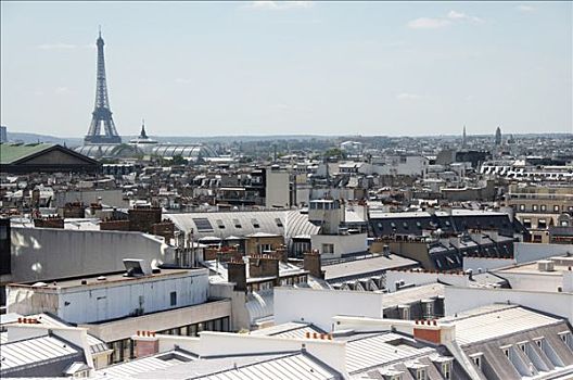 屋顶,巴黎,法国,欧洲