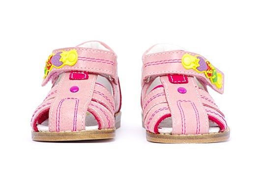 粉色,凉鞋