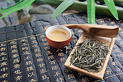 茶葉，茶水