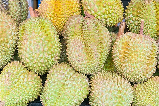 榴莲,水果,市场,泰国