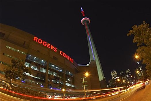 罗杰斯中心,加拿大国家电视塔,多伦多,安大略省