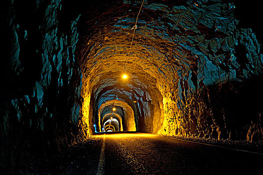 隧道,法罗群岛,北大西洋