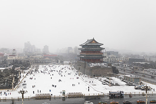 雪后北京