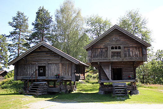 木屋,挪威
