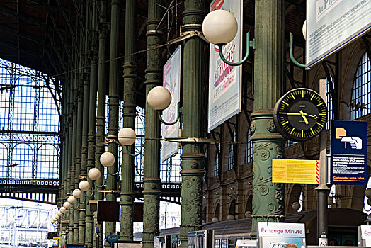 北站,火车站,巴黎