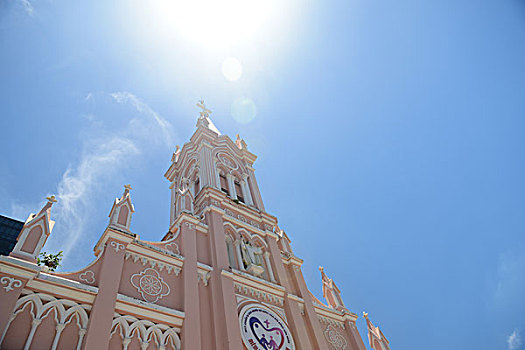 岘港粉色大教堂