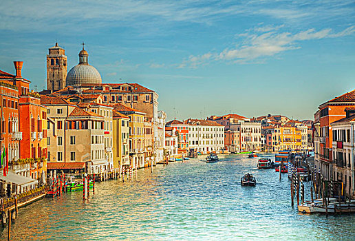 风景,大,运河,威尼斯,意大利