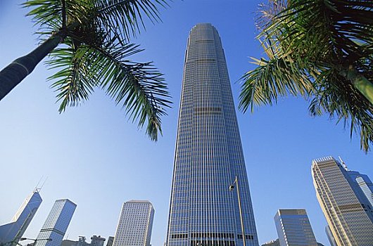 中国,香港,中心,国际金融中心,建筑