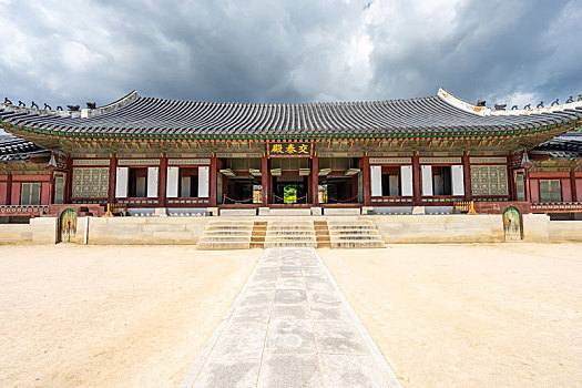 韩国首尔景福宫交泰殿景观
