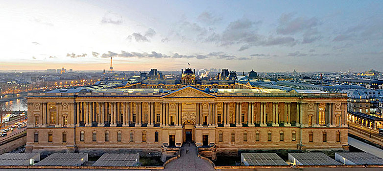 法国,法兰西岛,巴黎,银行,赛纳河,世界遗产,卢浮宫,柱廊