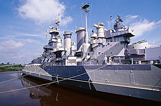 战舰,北卡罗来纳,美国