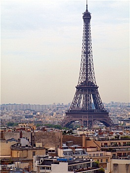 欧洲城市,巴黎,城市,物体,埃菲尔铁塔