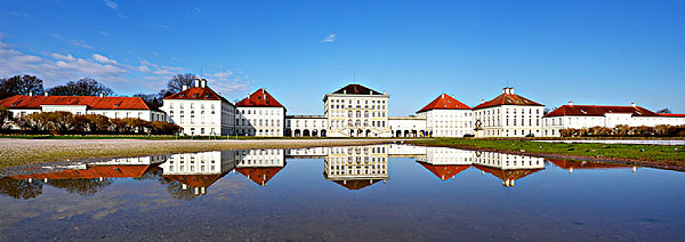 宁芬堡,宫殿,慕尼黑,上巴伐利亚,巴伐利亚,德国,欧洲