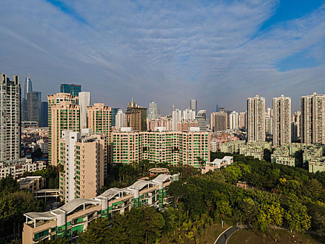 深圳市福田区航拍