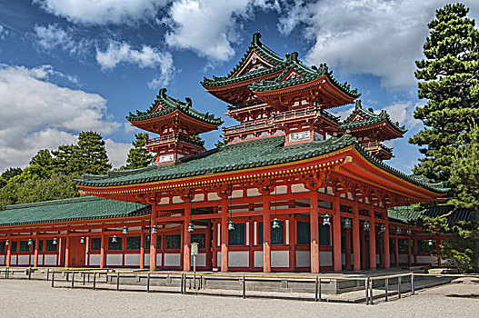 龙,神祠,京都,日本