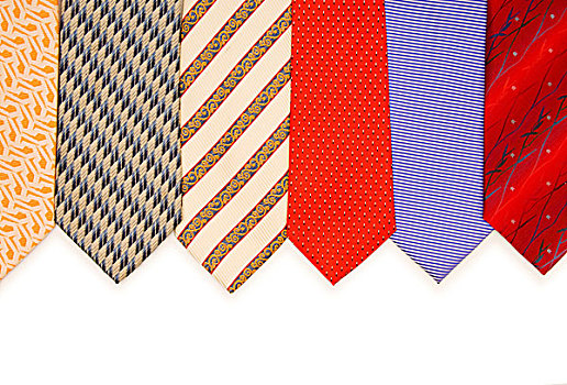 选择,领带,隔绝,白色