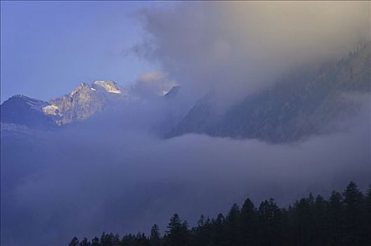 晨雾,大帕拉迪索国家公园