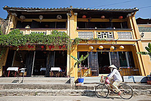 越南,会安,咖啡馆,老城