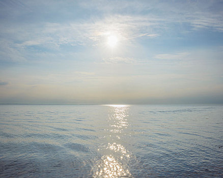 波罗的海,太阳,夏天,丹麦