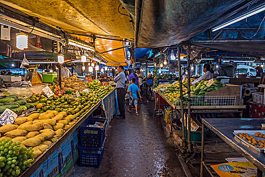 市场,甲米,泰国