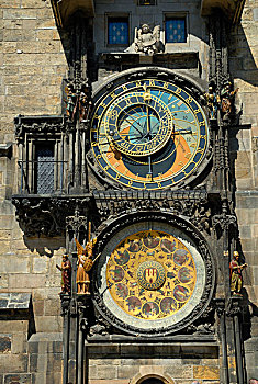 天文,钟表,老,城镇,布拉格,捷克共和国,欧洲