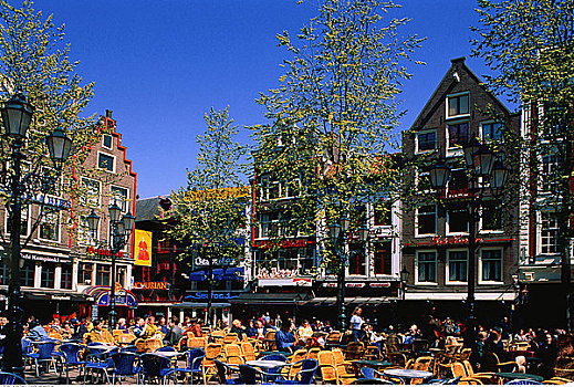 露天咖啡馆,阿姆斯特丹,荷兰