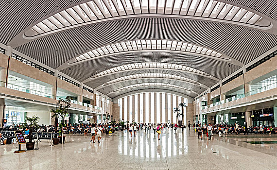 吉林省吉林市火车站建筑景观