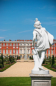 汉普顿宫,宫殿,花园