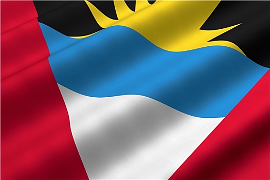 安提瓜岛,旗帜