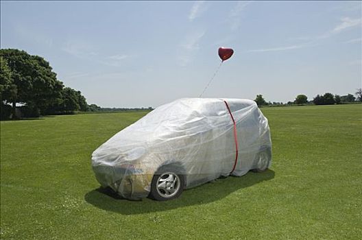 泡泡,包装,汽车,气球