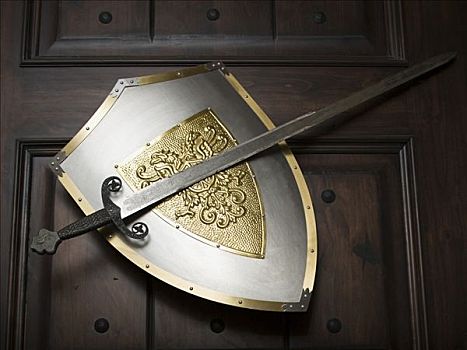 中世纪,剑,盾