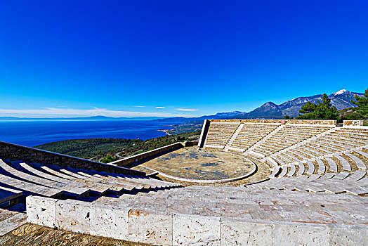 圆形剧场,伯罗奔尼撒半岛,希腊,欧洲