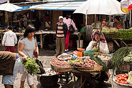 菜摊,市场