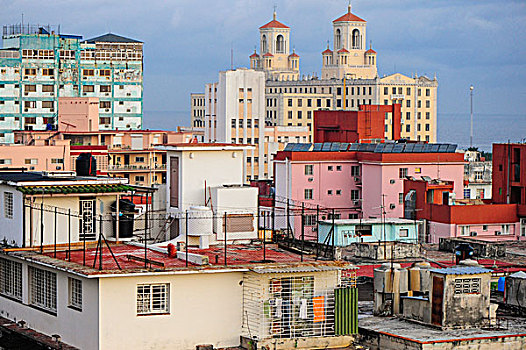 荒废,房子,古巴,哈瓦那
