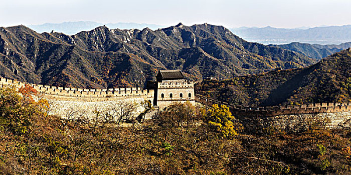 慕田峪,局部,长城,北京,中国