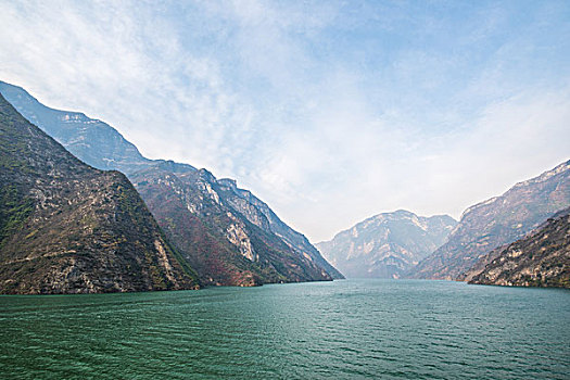 长江三峡巫峡地区