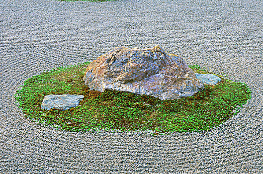 岩石花园,京都,日本