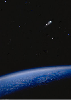 地球,彗星,太空