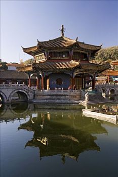 禅,佛教寺庙,昆明,云南,中国
