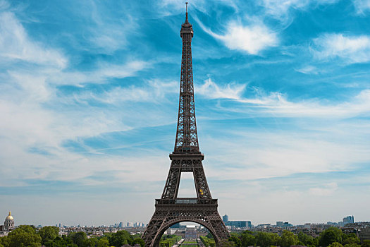 埃菲尔铁塔,天际线,巴黎,法国,欧洲