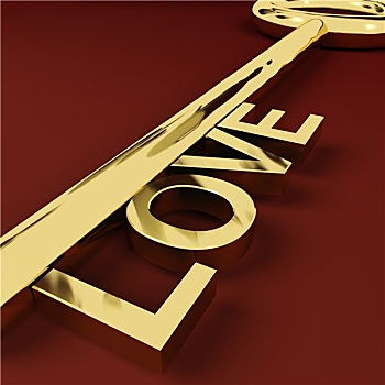 爱情,钥匙,喜爱,浪漫