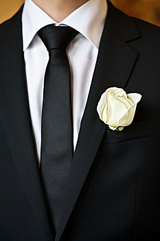 白色蔷薇,套装