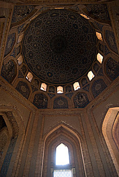 土库曼斯坦,室内,老,清真寺