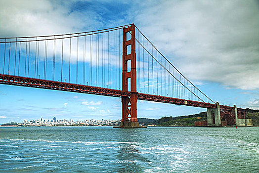 金色,大门,桥,旧金山湾