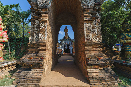 泰国清迈老城著名寺庙,罗摩利寺