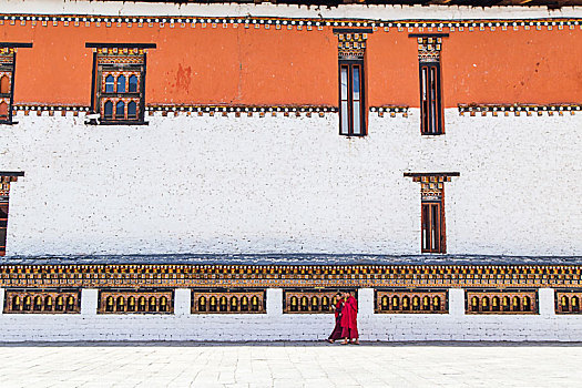 不丹-廷布的扎西确宗堡