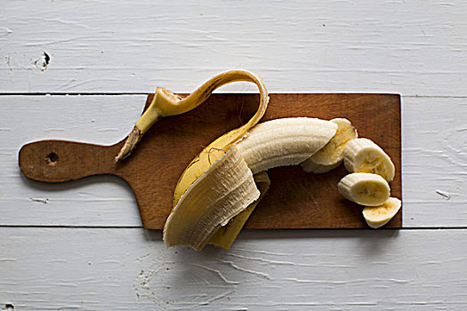 香蕉,木质,案板